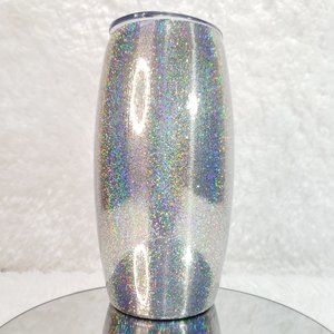 Silver Holographic Tumbler 25oz